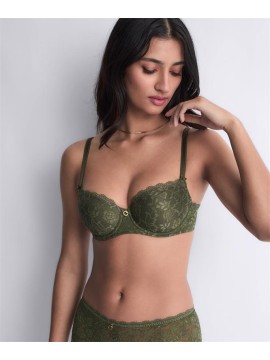 Aubade Rosessence Moss Padded Balconet Bra